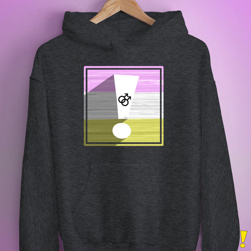 Twink Pride Flag Exclamation Point Hoodie
